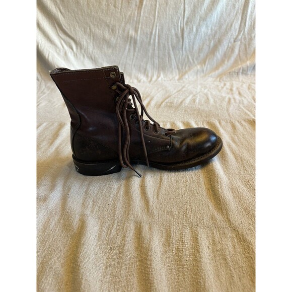 Vintage BFG Biltrite military combat boots black leather Sz 11? See Measurement main image 16